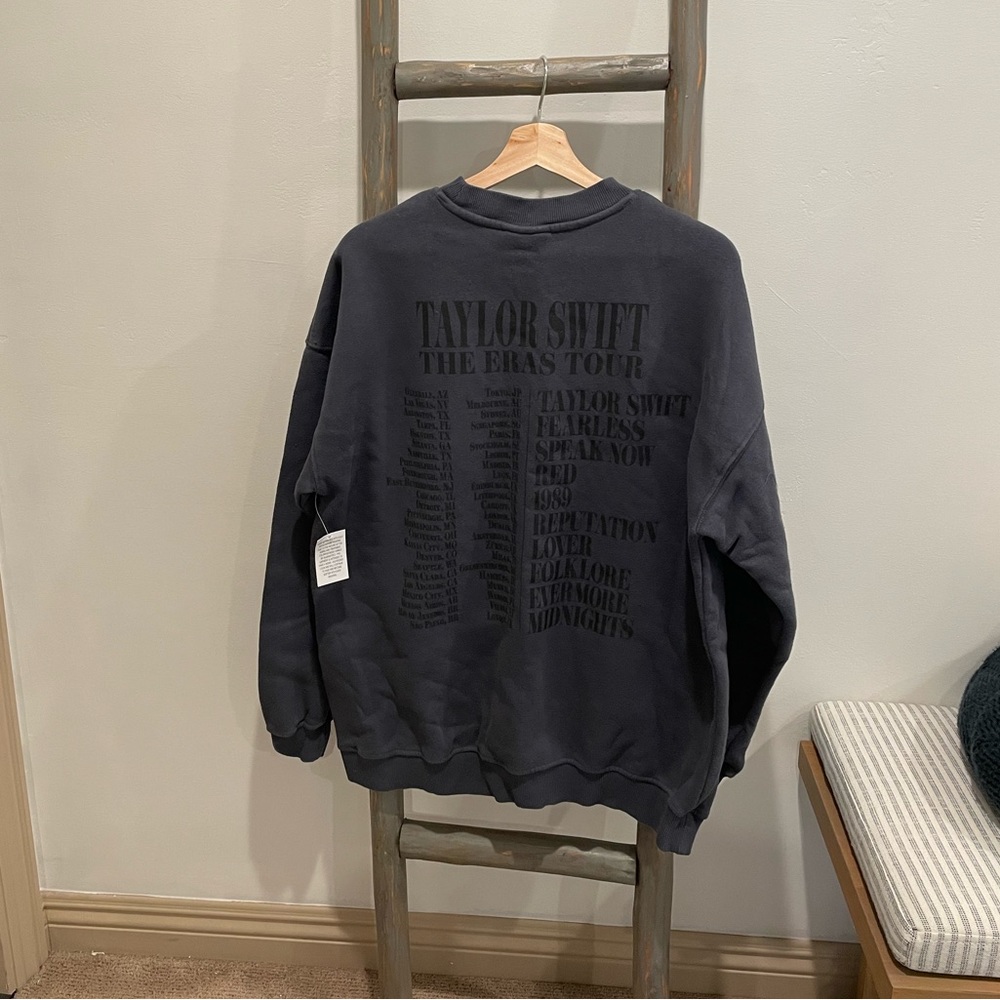 NWT, Taylor Swift Eras Tour, Blue Crew, Size M